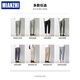 Cotton-made ice silk cool summer thin casual pants for men loose straight 2024 new conical cropped pants summer pants 9904 deep khaki + 9904 cement grey [Value group S 95-110Jin [Jin equals 0.5 kg]