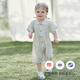 Goodbye Bear baby shirt jumpsuit summer infant short-sleeved rompers thin fashionable outdoor clothing breathable black and white vertical strips 66cm
