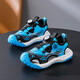 Boys' Baotou Sandals 2025 Summer New Children's Soft Soled Beach Shoes Comfortable and Versatile Student Sports Sandals LDZ8026/Sapphire Blue Size 28 (Inner Length 18.0cm)