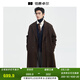 Piaget Zall Fake Two-Piece Full Wool Wool Coat Men's Medium Long Style 2025 Autumn and Winter New P541613 Chocolate Fudge M (170)