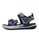 BOBDOG children's shoes 2026 summer new style boys open-toed children's sandals boys summer men's river shoes black/dark blue 26 suitable for feet 16.0cm long