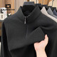 LILANZ official 2026 simple and versatile half-zip thickened sweatshirt men's stand-up collar top flagship official blue XL 180