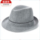 Hengyuanxiang middle-aged and elderly spring and summer hats for men, spring and autumn sun protection jazz hats, men's hats, father and old man hats, dark khaki 59 cm