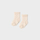 Koala Nose Koala Nose breathable mesh socks versatile sweet love jacquard thin summer comfortable socks for baby girls peach pink 6-12 months 10-12cm (recommended 6-12 months)