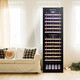 Bacchus Ice Bar 75 bottles Constant temperature built-in red wine cabinet living room refrigerator household wine cellar level wine cabinet sake beer wine refrigerator office restaurant tea cabinet YC-208 air-cooled dual temperature full flat shelf 70 bottles