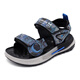 BOBDOG children's shoes 2026 summer new style boys open-toed children's sandals boys summer men's river shoes black/dark blue 26 suitable for feet 16.0cm long