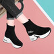 Guqi Tianlun High-End-Temperament hohl Modestiefel für Frauen 2025 Winter Neue High-End-dicke alleinige vielseitige Frauenstiefel Schwarze Single 37