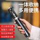 浦乐飞（PLUFY） 自拍杆三脚架防抖手持360度旋转华为苹果小米手机通用  伸缩24-76.5CM+铝合金杆+前后补光灯/白