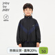Jnby by JNBY Sports Series New Jiangnan Buyi Children's Sports Jacket O Type 26 Spring Boys and Girls 1Q1610980 001/Black 140 cm