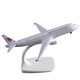 16 cm Legierung Zivilluftfahrt Flugzeugmodell Airbus 380 Passagierflugzeug Inländische und ausländische Luftfahrtflugzeuge Sammlung Ornamente Geschenk DHL Cargo Aircraft B757 [16 cm] Wheelless