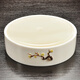 Greek-style mutton-fat jade porcelain Kung Fu tea set for home use Tangyue kiln Dehua white jade porcelain tea set office cover bowl tea cup small tea tray set jade tea table dry infusion tray gift box Horseshoe jade porcelain 7 pieces (gift box)