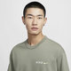 Camiseta de manga corta de Nike Nike Nike Men's New Sports Training Round Neck Round HF6594-100 D HF6172-053 M