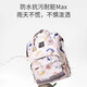 Mochila Guiqi Mother and Baby Mochila 2024 Nuevo capacidad Ligera de leche portátil Ligera mochila multifuncional para bolso de hombro 2024 [rosa]