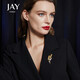 Jay wheat ear brooch, high-end women's accessories corsage, birthday gift for mother, mother-in-law and elders