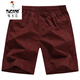 Holzspecker (Tucano) farbige Strandhosen für Herren Burgund Casual Fünf-Punkte-Shorts Loose Cotton Summer Shorts durchdringen 9277 Dunkelblau [verbesserter Pocket Reißverschluss] 2xl 160-180jin [Jin gleich 0,5 kg]
