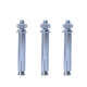 Deqi galvanized iron expansion bolt pull bolt iron zinc external expansion screw M12*100 (10 pieces)