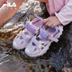 Fila Fila Children's Shoes Sandals 2025 Summer New Antibacterial Anti-Slip Outdoor River Tracing Shoes for Men and Women Adults Lavender/Mist Powder-OT 34