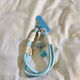 Laiji cute fun speechless cloud star jewelry mobile phone chain wristband pendant key camera lanyard hanging chain universal white speechless cloud star + 653 mark + sky blue small clip