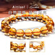 Etkoll Collection Brazilian Citrine Body Purification Bracelet Lucky Crystal Bracelet Same Style for Men and Women as Gifts 7mm Collection Grade