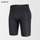 Santic Spring and Summer Cycling Pants Cycling Jersey Shorts Men's Ordinary Five Seasons Black 2XL