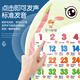 儿童早教有声挂图婴幼识字认知玩具一岁点读发声动物数字拼音墙贴 【拼音】
