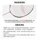 
Li Ning Battle Halberd Series Badminton Racket Battle Halberd 8000/7000/6000/5000 Full Carbon Control Single Shot Wireless Battle Halberd 6000 5U Pearl White Light Jade Green-5 F