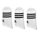 Adidas Men's Socks Women's Socks Outdoor Sports Socks Running Fitness Trendy Socks Training Breathable Socks White/Breathable S (Recommended Size 36-39)