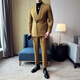 JESSONS DOUBLE BREAGE GREEN FRUTS COLLAR SUIT SUIR BUSING HEMS HEMSE BUSING CONCUTER ROBE SIMP MEMS SUIT MEN SUIS noir (costume + pantalon + C6623 Shirt White) L