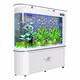 Opel fish tank aquarium living room large household ecological glass aquarium goldfish tank screen entrance 1 meter long bottom filter
