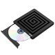 铭大金碟（MNDA）8倍速 USB外置光驱 DVD外置刻录机 移动光驱 外接光驱 笔记本电脑便携光驱外置读刻一体MD80