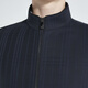 Jinba Chaqueta masculina Business Wool Wool Stand Collar Chaqueta corta Chaqueta corta BKDC3102 Deep Blue S (165)