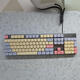 Logitech Original Logitech K845 K835 Wired Mechanical Keyboard Blue Black Tea Welle White Rücken beleuchtetes Computerbürospiel K845 9 Neue oder so schwarze Schlüsselcap