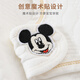 Disney Baby Clothes Pure Cotton Autumn and Winter Newborn Gift Box Set Baby Newborn Pregnancy Bag Full Moon 100 Days Gift 20-piece Set Mickey White Four Seasons 59cm (Recommended 0-3 Months)