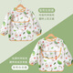 Henry Kelly children's smock, male and female baby eating bib, baby bib rice pocket, waterproof reverse dressing, autumn and winter anti-dirty apron