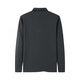 YOUNGOR POLO shirt men's autumn and winter young men's long-sleeved POLO shirt feels delicate and soft gray VLPC539969DCA L