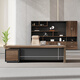 Shuxuan (SHUXUAN) office desk and chair combination boss desk supervisor president office new Chinese style executive desk simple modern office furniture