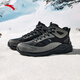 ANTA Walker large cotton shoes casual shoes men's winter leather surface plus velvet thickening warm thick sole increased wear-resistant sports shoes