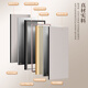 Fujiafu Classe A Porte de sécurité Blanc Moon Moon Air Creamy Entrée Porte de porte accrue Rock Rock Rocher rempli de sécurité Ménage Porte en alliage zinc Porte intelligente Porte simple Porte mère 2050 * 1050 à l'intérieur et à l'extérieur (installation de paquet) Lock mécanique