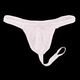 Confidential delivery men's sexy underwear thong three-point nightclub sexy temptation large open orange sexy underwear thong men's ultra-thin ice silk see-through ring U convex sexy T pants one size