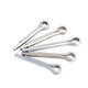 Jinchao 304 stainless steel split pin whistle hairpin pin U-shaped pin steel pin split pin M1M1.5M2M3M4 4*60 (10 pieces) 304