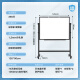 Deli high-end 120*90cm H-type bracket-type whiteboard double-sided writing whiteboard writing board removable lifting blackboard office blackboard home writing board 50092