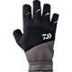 DAIWA Autumn and Winter New Style DG-63009W Men's Five-Finger Fishing Gloves Outdoor Fishing Warm Gloves Black L