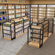 Muyi Supermarket shelf display rack convenience store hook Zhongdao Cabinet Snacks Maternal and Baby Stationery Store Adjustable double-sided rack [End hook] 690*360*1300