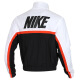 Nike (NIKE) new jacket men's summer fashion retro logo sportswear casual hooded knitted cardigan jacket AR30 AV9756-100 woven windproof stand collar M