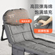 Stable folding bed lunch break folding bed single bed lounge chair camp bed office nap bed eight feet waist belt