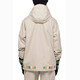 686 ski suit men's snowboard suit waterproof ski pants suit ski suit warm and breathable M2W120 light brown top S