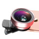 Pinyi Pinyi (Bejoy) mobile phone lens 0.45x distortion-free wide angle + macro two-in-one external lens 37mm black