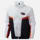 Nike (NIKE) new men's clothing, Windrunner sports big hook color-blocking comfortable stand-up collar jacket jacket BV5288-657 AV9756-100 woven basketball jacket Black and white M