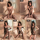 
Female couple stimulate nightgown sexy nightgown stepmother skirt slit perspective hip skirt supplies nightclub pajamas - backless women extremely dirty temptation 6624