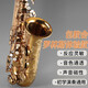 卡洛兰（karlorly）大品牌萨克斯A1降e调中音萨克斯管乐器罗林斯零基础初学入门演奏 A1中音-金色款